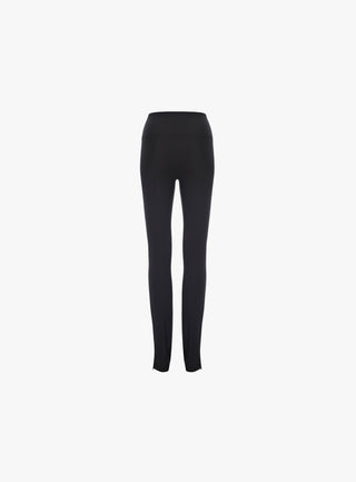 Zip Flare Ribbed Leggings